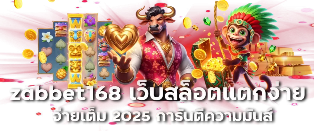 zabbet168 เว็บสล็อตแตกง่าย จ่ายเต็ม 2025 การันตีความมันส์